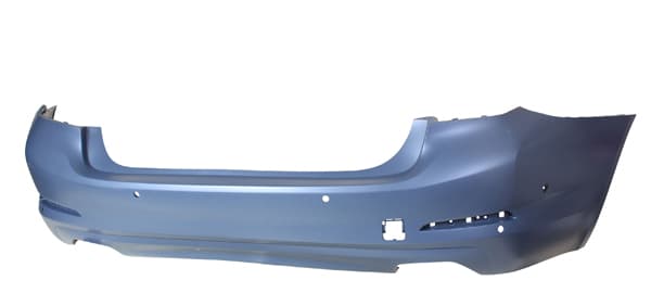 Stötfångare bak, primer, 6st p-givarehål — Bakaxel från Galwin