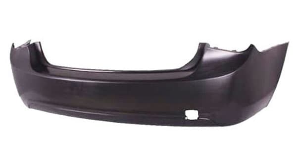 Stötfångare bak, för lackering, sedan -06/2012