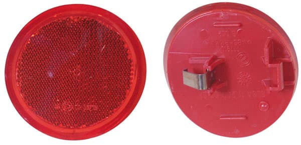 Reflex i stötfångare bak — Bakaxel från Galwin