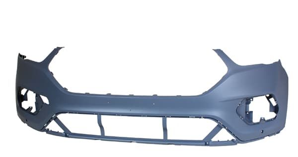 Stötfångare fram övre, primer, 2st p-givarehål 16- — Framaxel, övre från Galwin