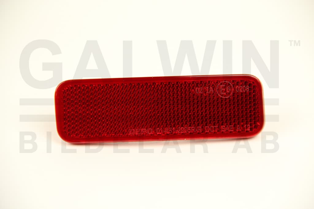 Reflex hö, i stötfångare bak — Bakaxel, höger från Galwin