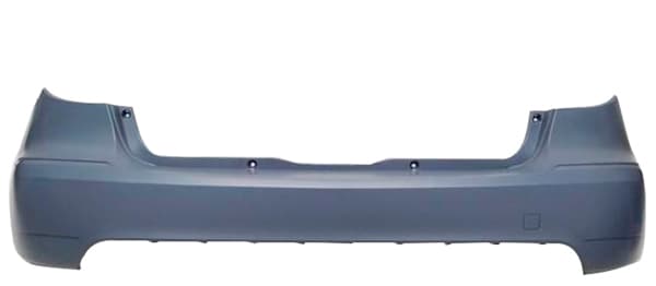 Stötfångare bak, för lackering, övre — Bakaxel, övre från Galwin