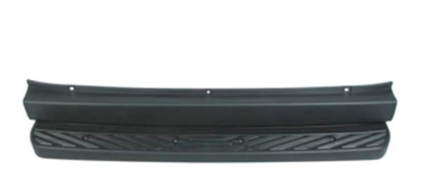 Stötfångare bak, antracit, med fotsteg, med hål p.givare — Bakaxel från Galwin