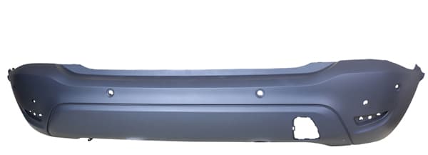 Stötfångare bak, primer, 4st p-givarehål, Luxury Line — Bakaxel från Galwin