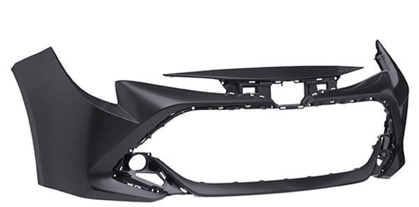 Stötfångare fram, för lackering (ej primer) -2022 — Framaxel från Galwin