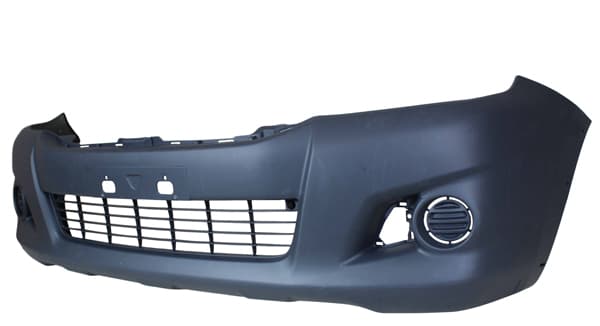 Stötfångare fram, 2WD, svart för lackering, 07/2011- (Burfrakt) — Framaxel från Galwin