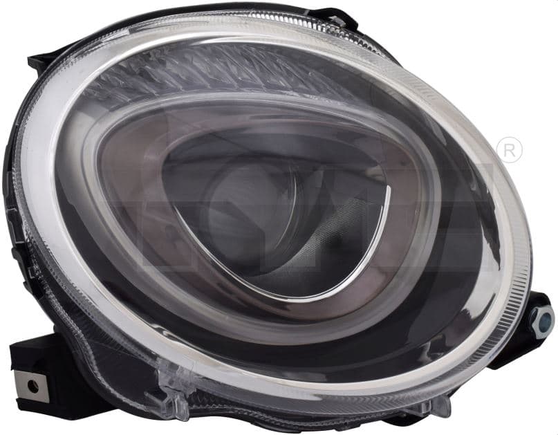 Strålkastare vä, övre/halvljus, H7, inkl motor 2016- — Vänster från Galwin