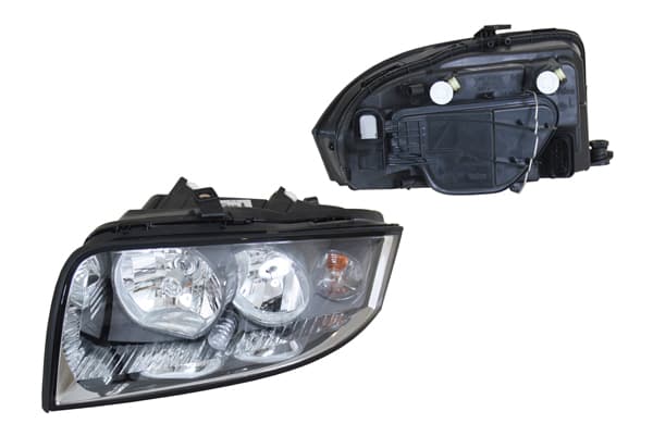 Strålkastare vä H3/H7, Valeo, inkl motor från Galwin