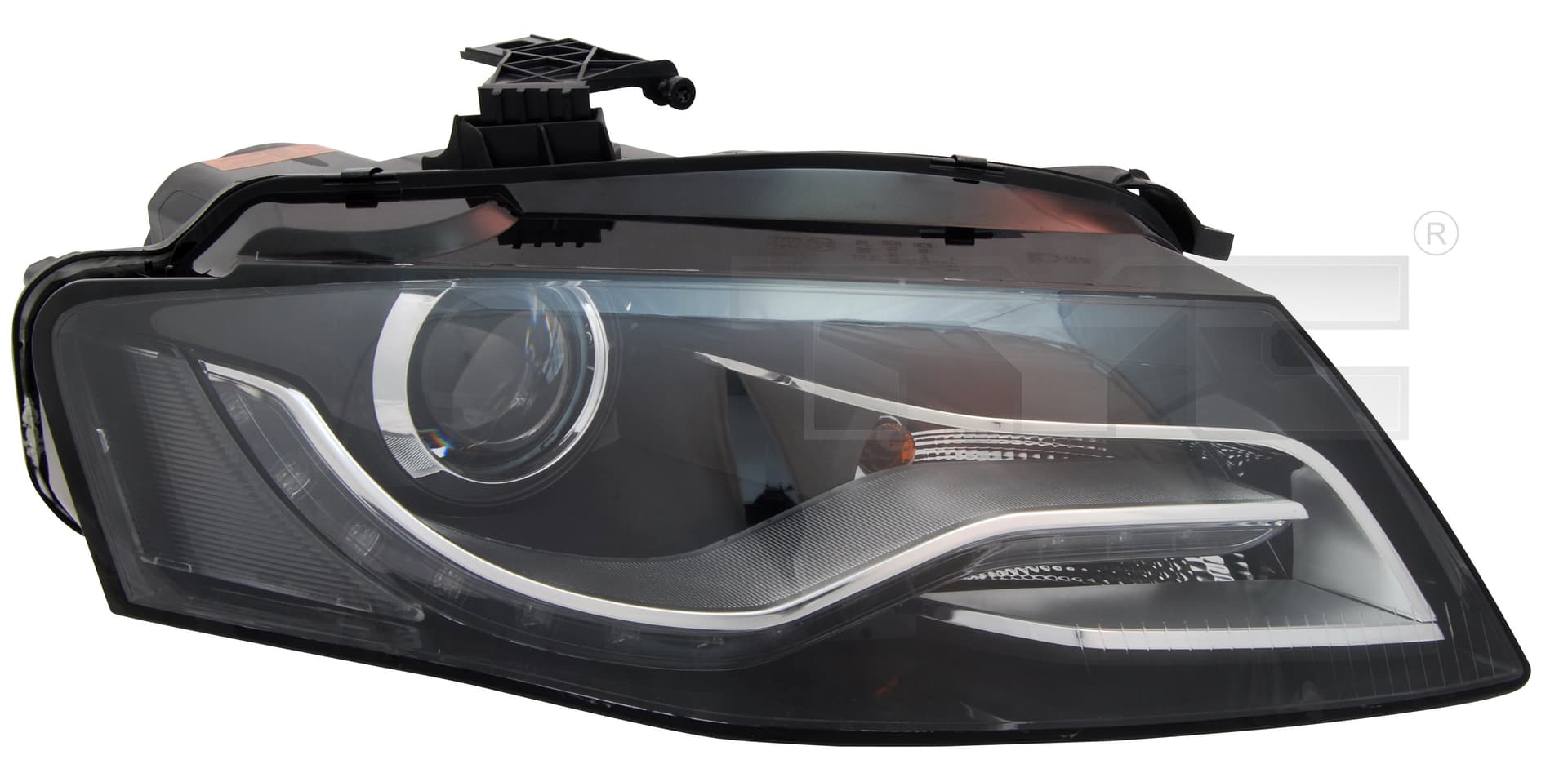 Strålkastare hö xenon D3S/LED, med motor, ej ballast 11/2007- + från Galwin