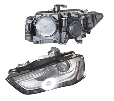 Strålkastare bi-xenon hö, D3S/LED, inkl motor, inkl ballast
