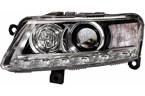 Strålkastare vä, bi-xenon, kurvlju, D3S/H8, inkl motor, exkl styrenhet från Galwin