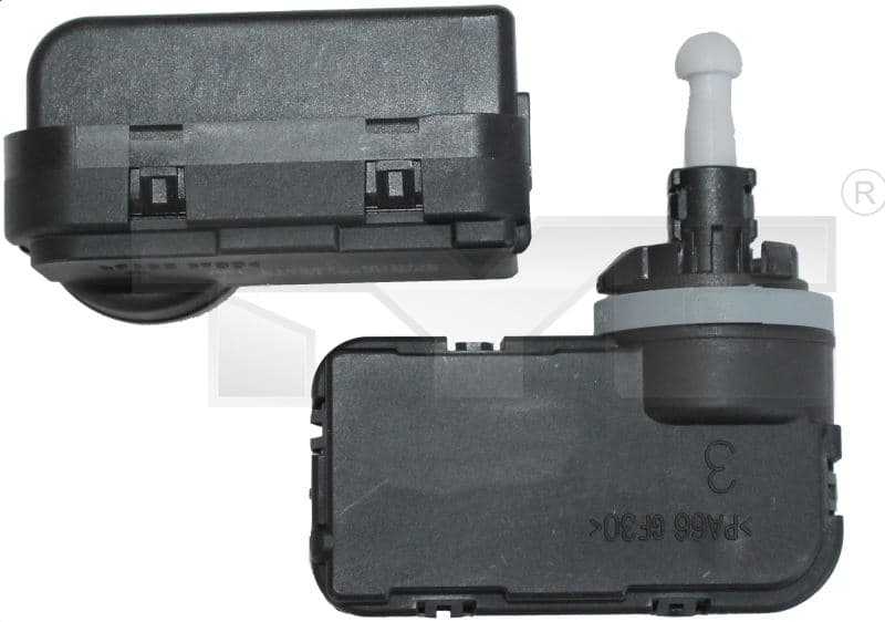 Justermotor strålkastare, v/h