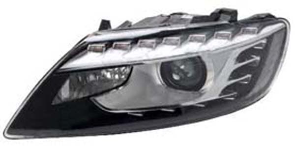 Strålkastare hö med kurvljus Xenon D3S/H7/LED 08/2009- från Galwin