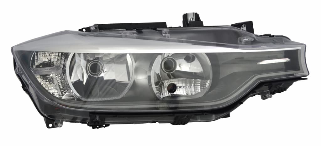 Strålkastare hö, H7/H7/PW24W, inkl motor från Galwin