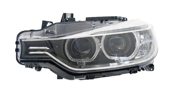 Strålkastare vä, bi-xenon, kurvljus, D1S/LED, exkl styrenheter från Galwin