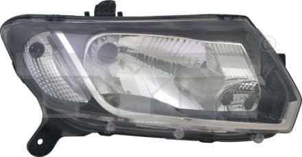 Strålkastare hö, H4, wirejusterad, exkl "motor" — Höger från Galwin