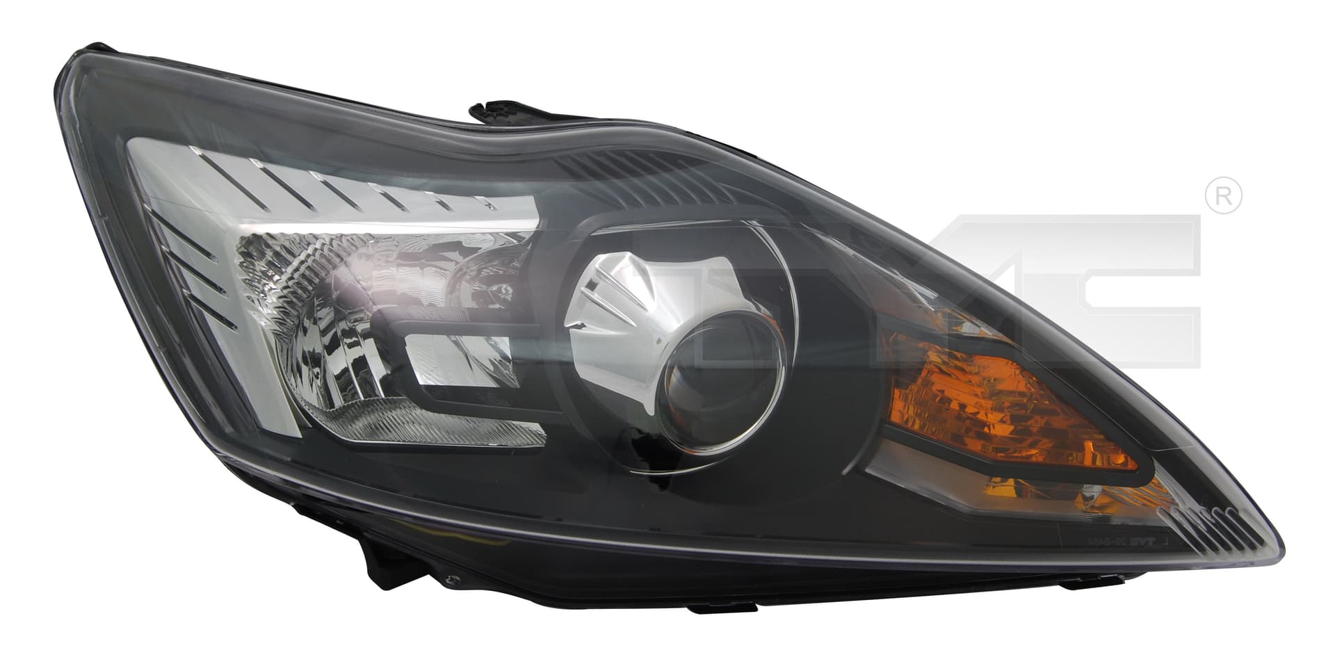 Strålkastare Bi-Xenon 08-, svart, utan tändbox, inkl motor