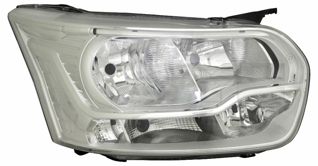 Strålkastare hö, H7/H15/H1/LED, inkl motor, kurvljus från Galwin