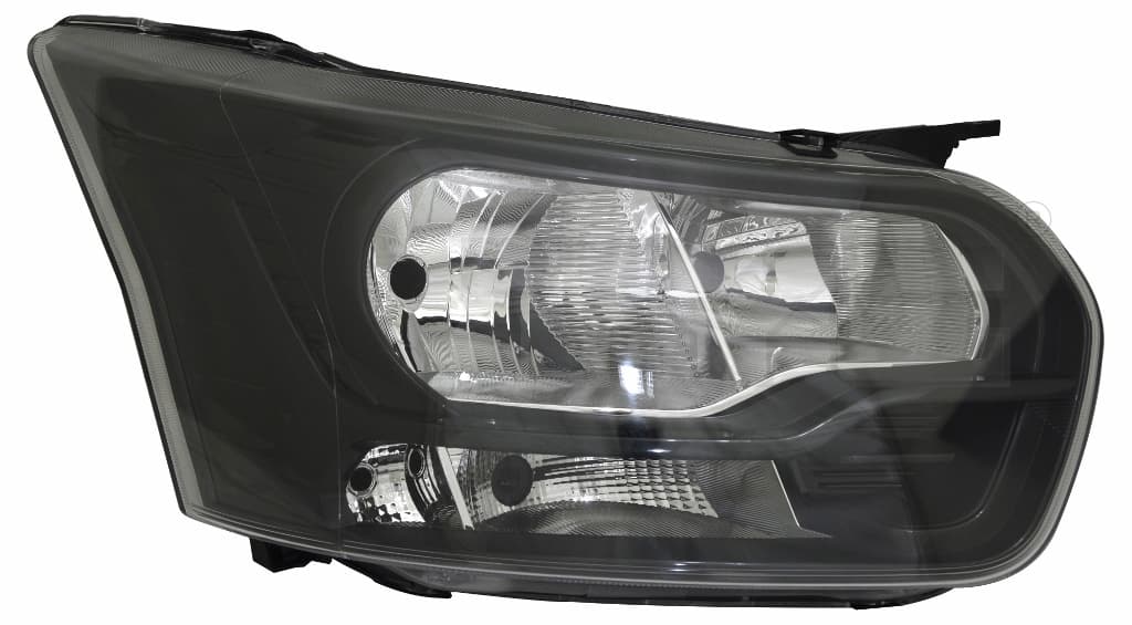 Strålkastare vä, H7/H15, svart, inkl motor (ej kurvljus) 06/2016- från Galwin