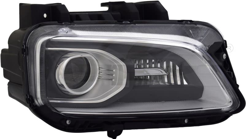 Strålkastare vä, H7/LED, inkl motor från Galwin