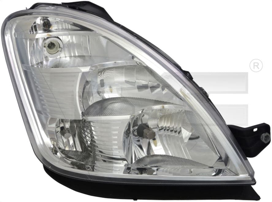 Strålkastare hö H7/H1/H1 med justermotor