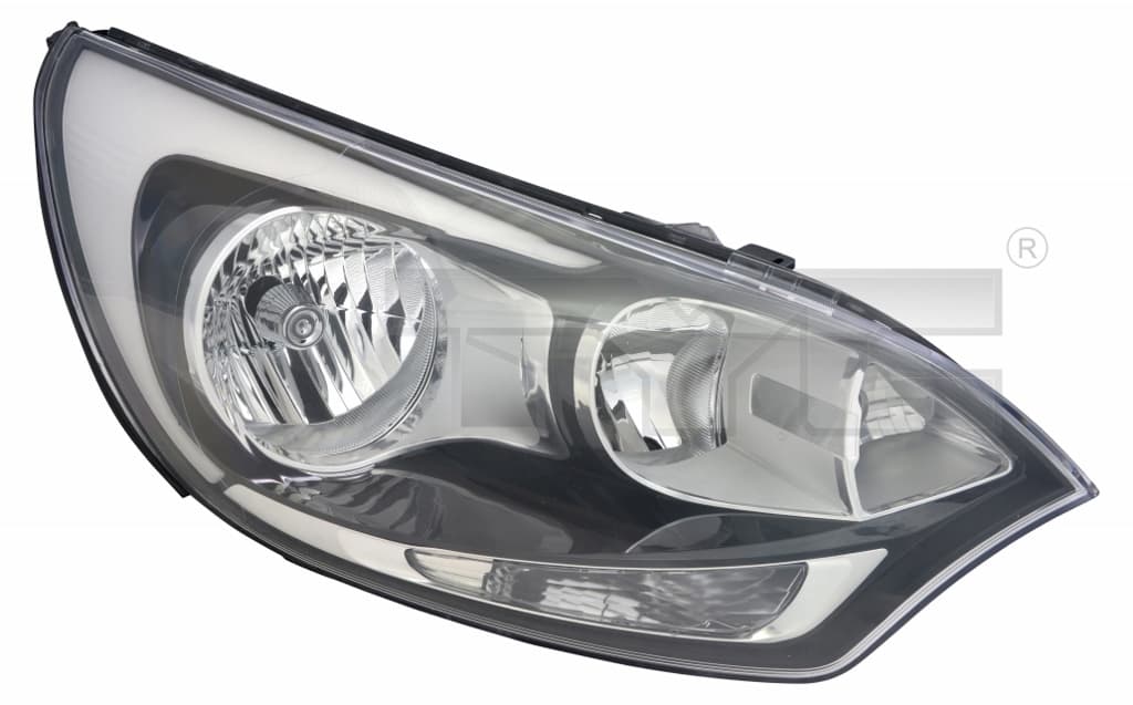 Strålkastare vä, H1/H7, inkl motor (ej LED) från Galwin