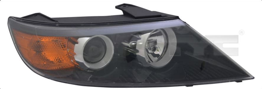 Strålkastare vä H1/H7 exkl motor från Galwin