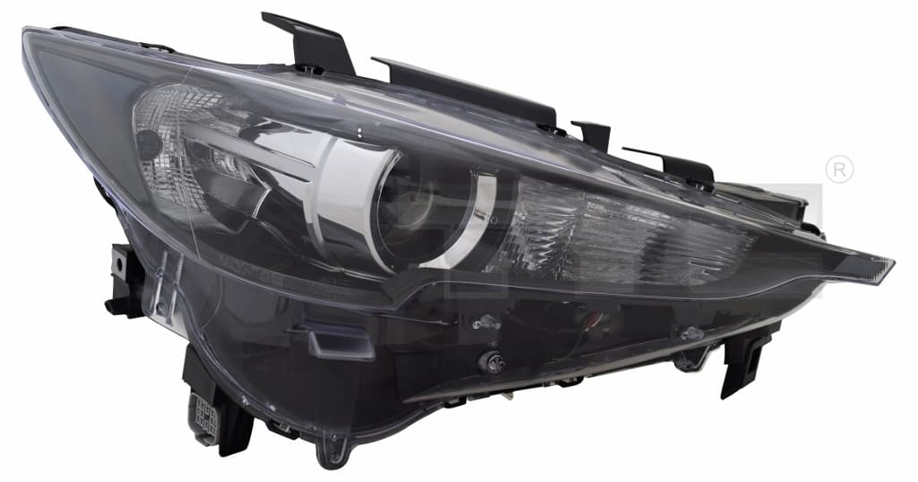 Strålkastare vä, LED/W21W, inkl motor från Galwin