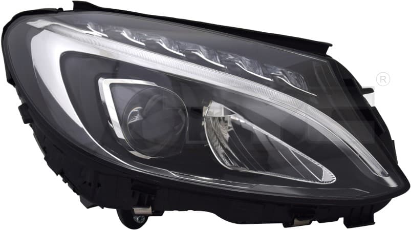 Strålkastare hö, LED, inkl motor, exkl styrenheter från Galwin