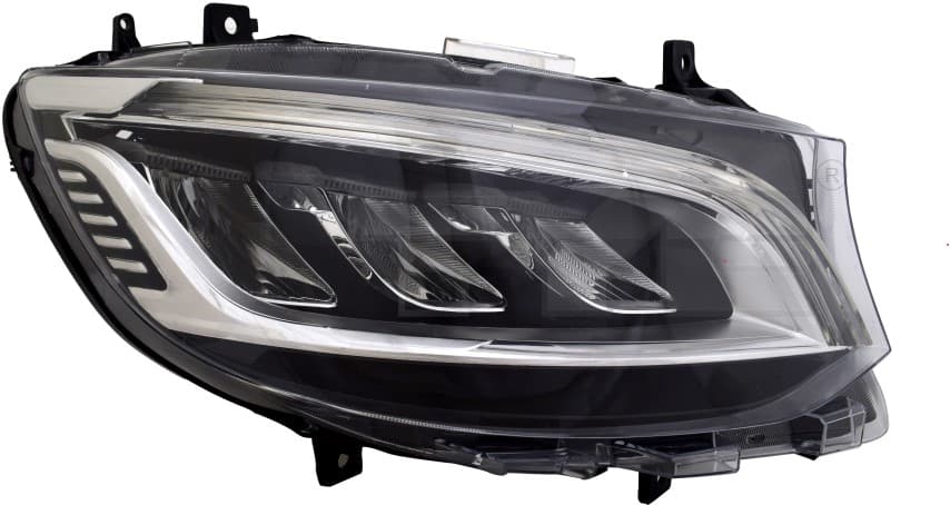 Strålkastare LED hö, inkl motor från Galwin