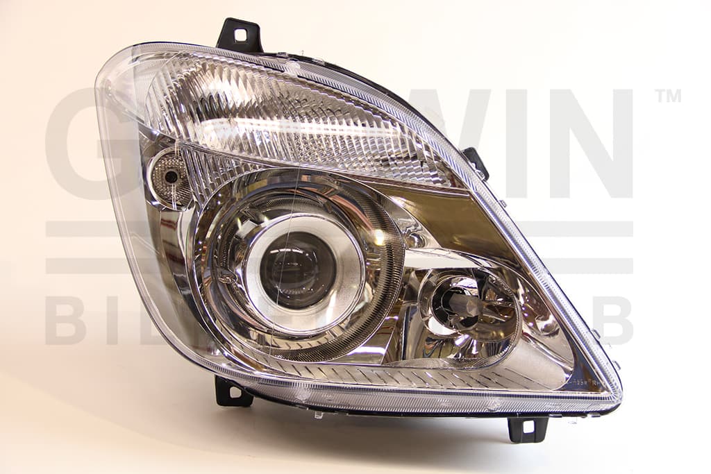 Strålkastare Bi-xenon, D1S/H7, utan lampor & tändbox från Galwin