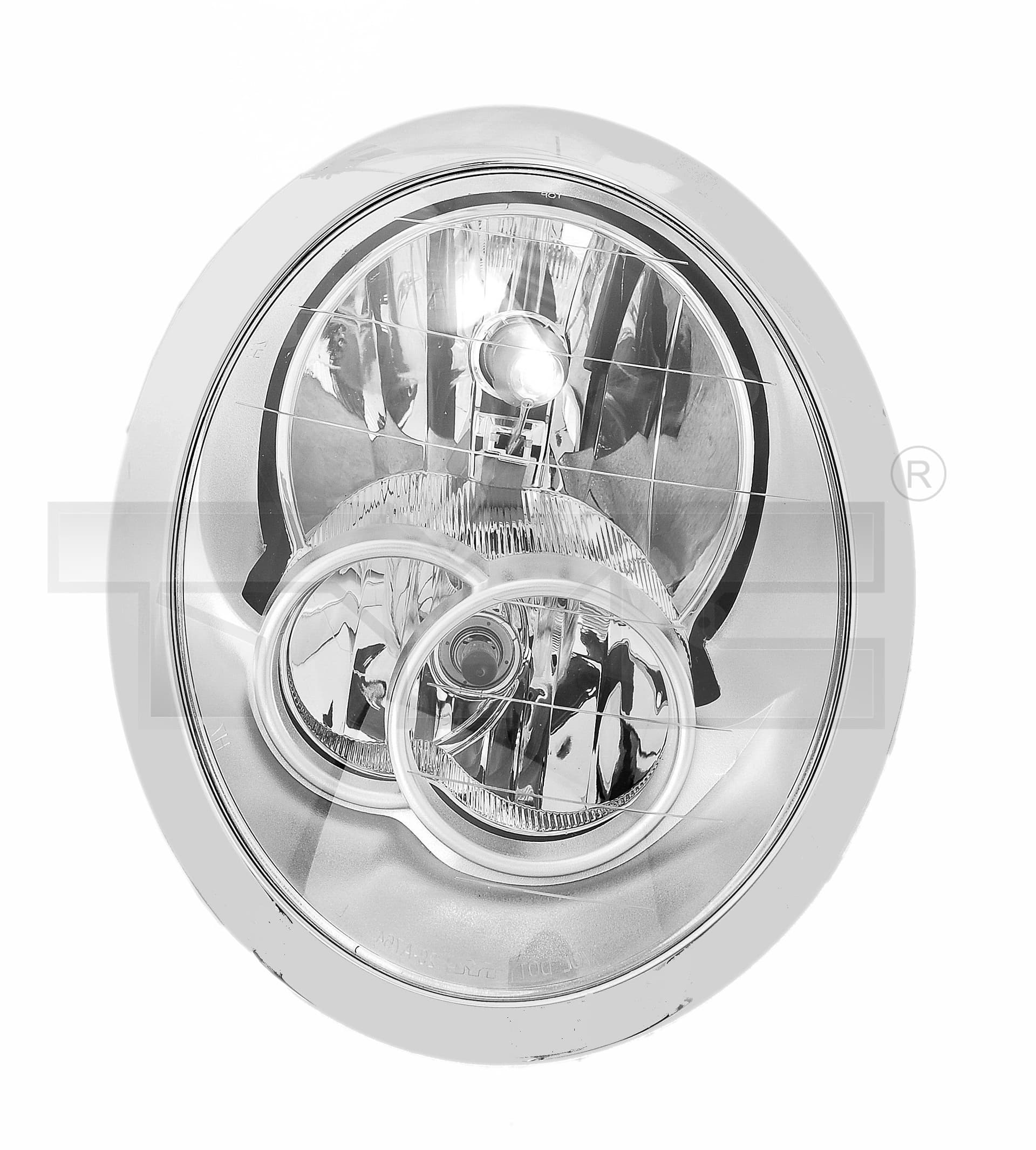 Strålkastare hö H7/H7 08/04- med justermotor från Galwin