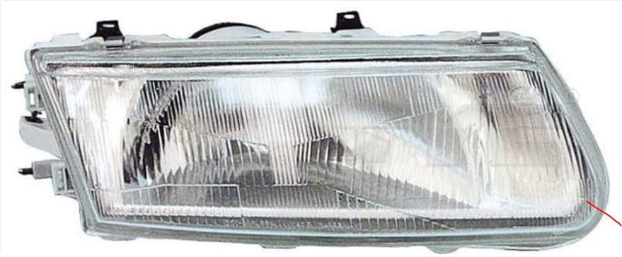 Strålkastare vä H4 — Vänster från Galwin