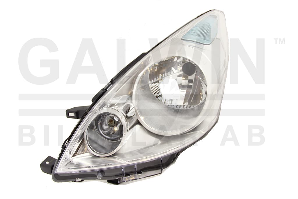 Strålkastare H4 eljust exkl motor 12/2008- från Galwin