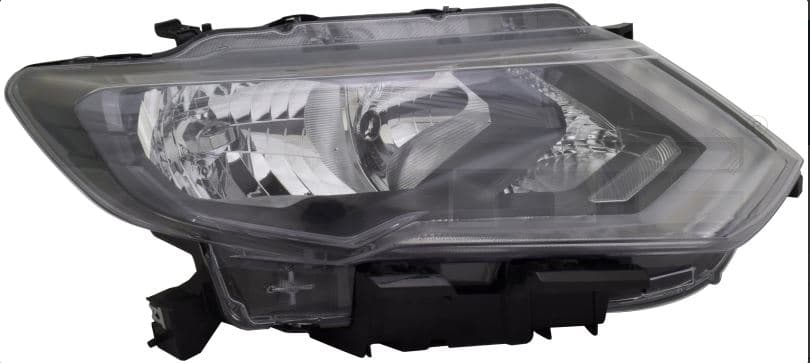 Strålkastare hö, H9/H11/LED, inkl motor 10/2017- från Galwin