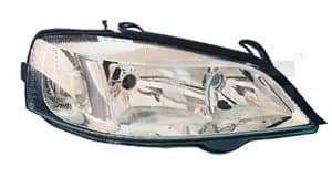 Strålkastare hö H7/HB3 eljustering — Höger från Galwin