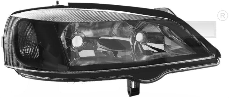 Strålkastare H7/HB3 "svart design" från Galwin
