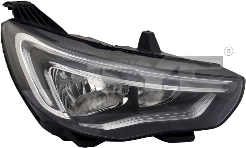 Strålkastare vä, H7/H7/LED, exkl lock, LED-modul, LED styrenhet från Galwin