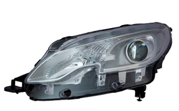 Strålkastare vä, H7/H7/LED, exkl motor -06/2016 från Galwin