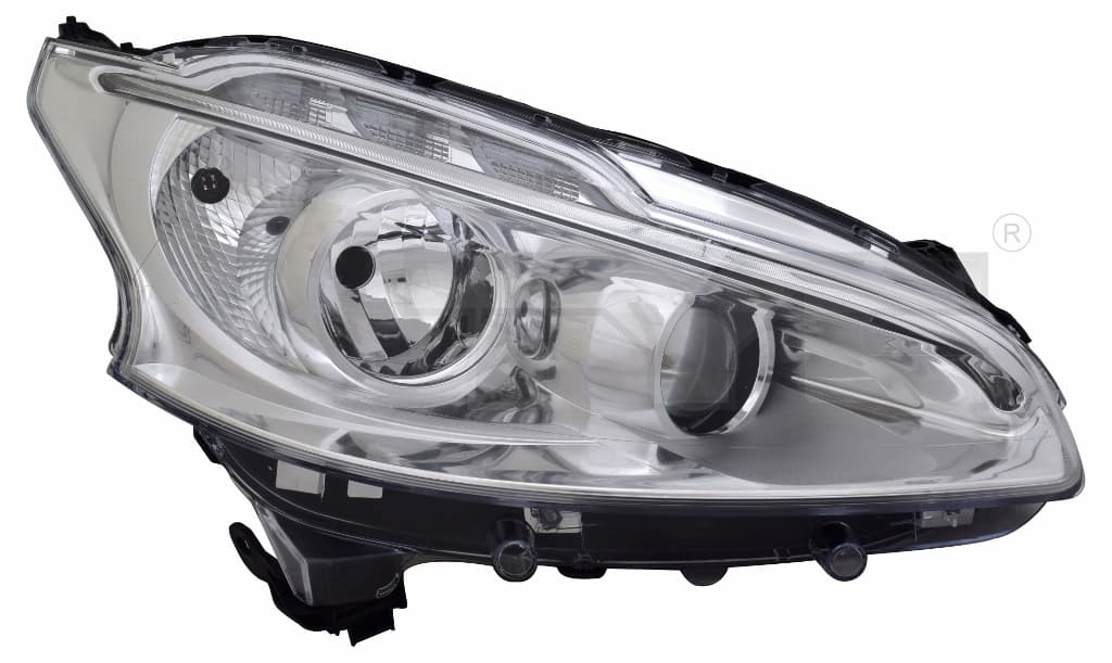 Strålkastare vä, H7/H7/LED, exkl justermotor -06/2015 från Galwin