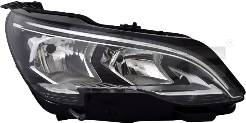 Strålkastare vä, H7/HB3/LED från Galwin