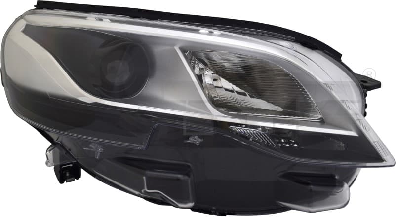 Strålkastare xenon hö, D8S/H1, inkl justermotor från Galwin