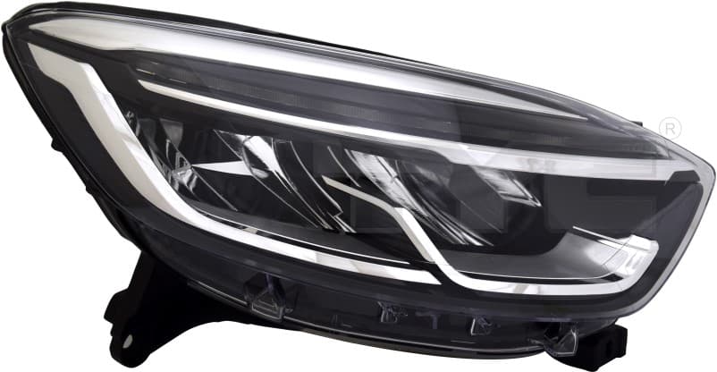 Strålkastare LED vä, inkl motor o styrenhet från Galwin