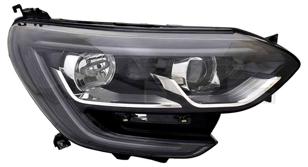 Strålkastare vä, H7/H7/LED (Edge Light) , exkl motor från Galwin