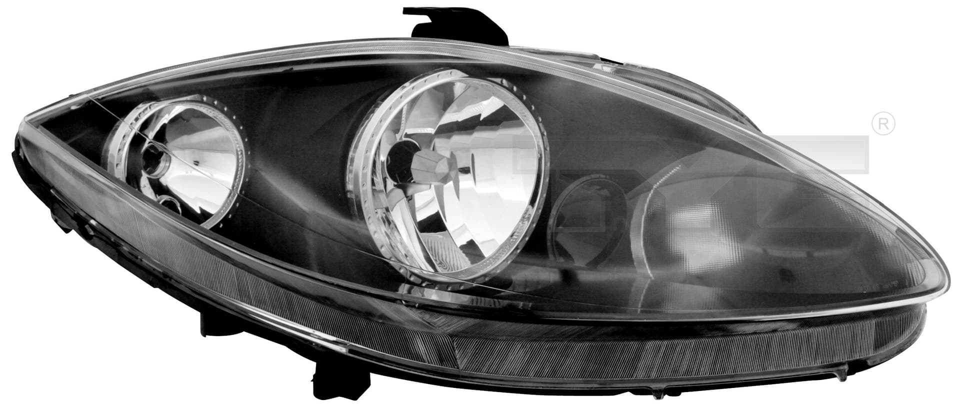 Strålkastare H7/H1, inkl motor