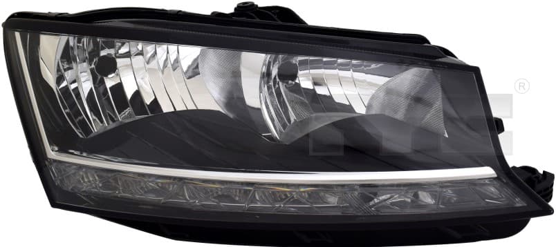 Strålkastare vä, H7/H7/LED, inkl motor 07/2018- från Galwin