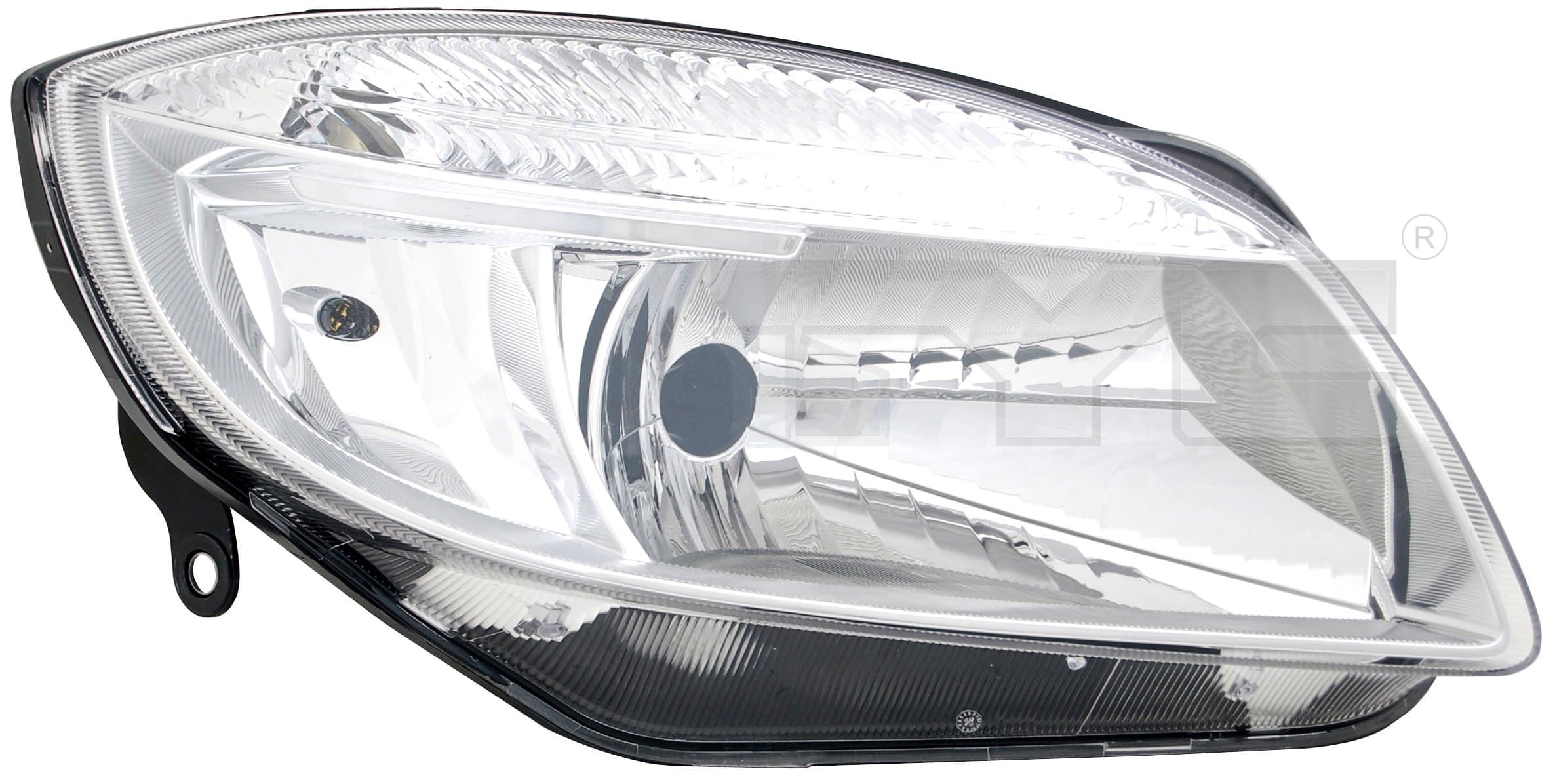 Strålkastare H4 med justermotor från Galwin