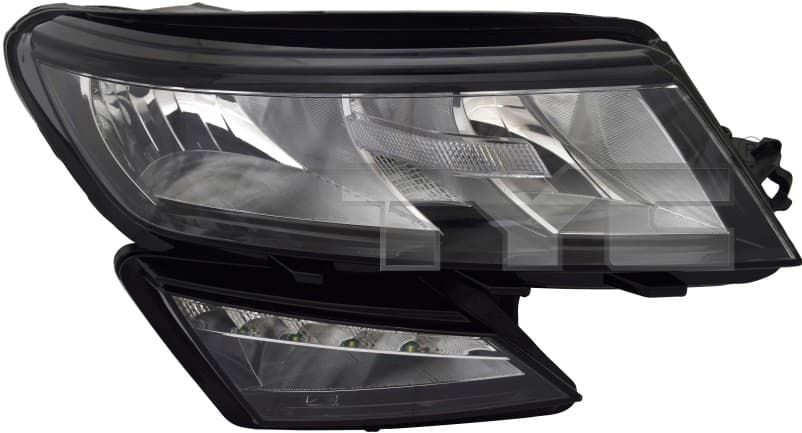 Strålkastare hö H7/H7/H8/LED, med dimljus, inkl motor från Galwin