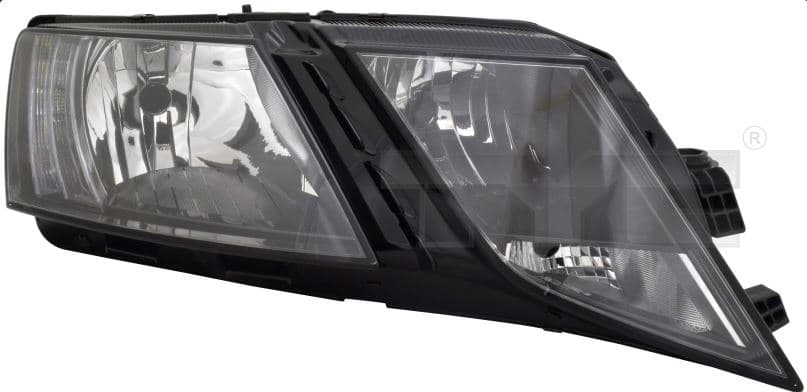 Strålkastare hö, H7/H7/LED, inkl justermotor 03/2017- från Galwin