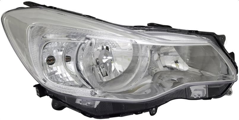 Strålkastare vä, H11/HB3, inkl motor (ej WRX/STI) från Galwin